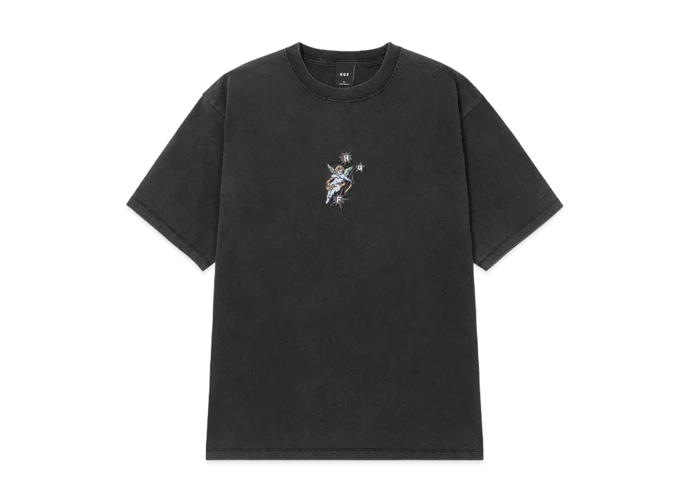 HUF Cupid Washed Tee "Washed Black"