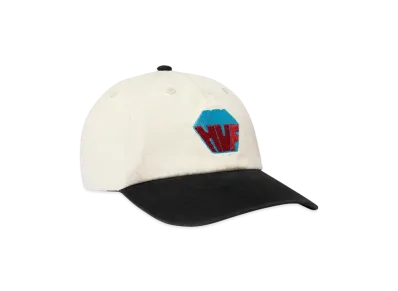 HUF Big Block Washed 6 Panel CV Hat "Natural"