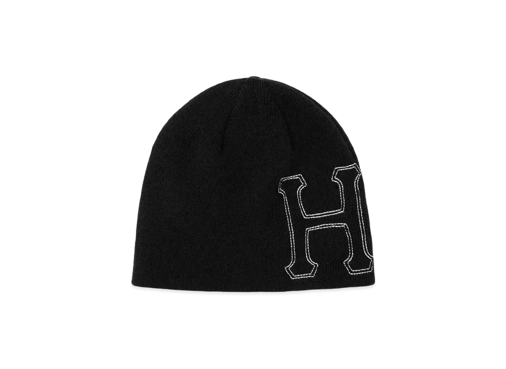 HUF Classic H Stitch Beanie "Black"
