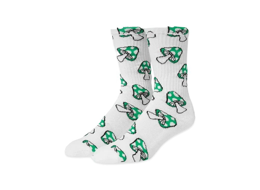 HUF Shrooms Socks "Green"