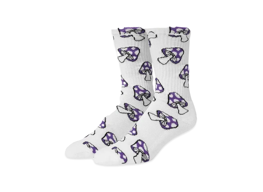 HUF Shrooms Socks "Purple"