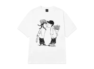 HUF And Kisses Tee "White"