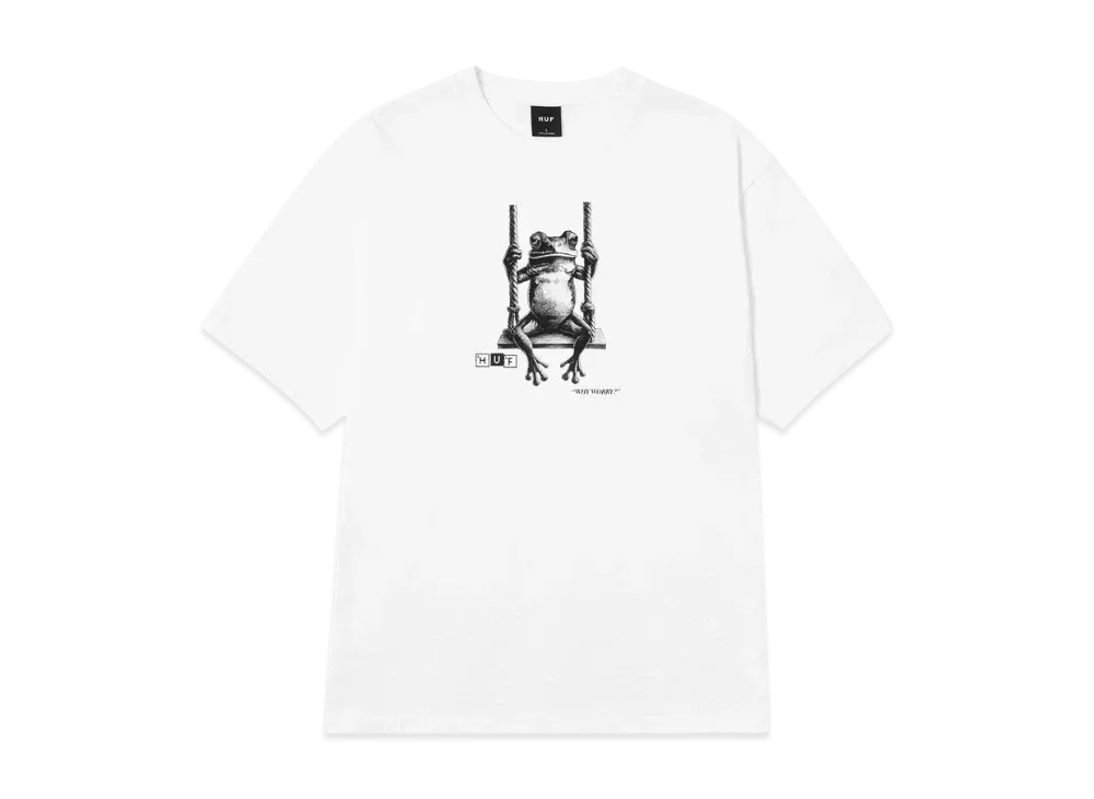 HUF No Worries Tee "White"