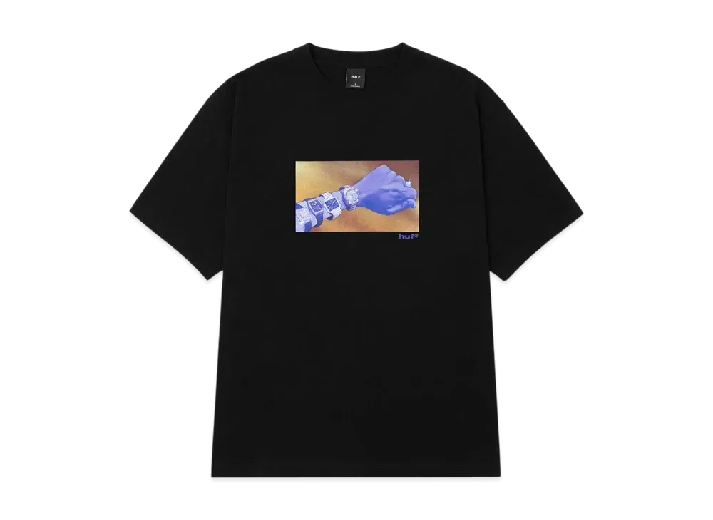 HUF Full Set Tee "Black"