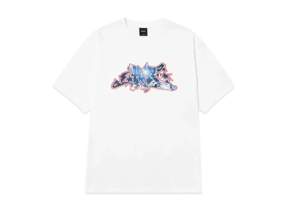 HUF Motion Tee "White"