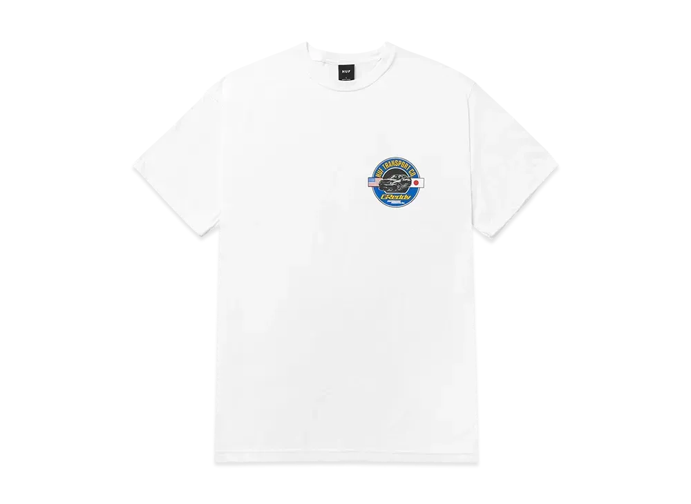 HUF x Greddy Transport Tee "White"
