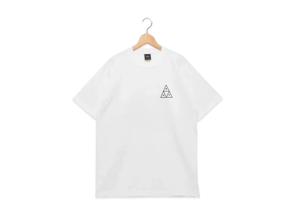 HUF LS T-Shirt Cut And Sew Triple Triangle "White"