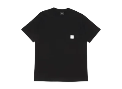 HUF T-Shirt Cut And Sew Box Logo Pocket "Black"