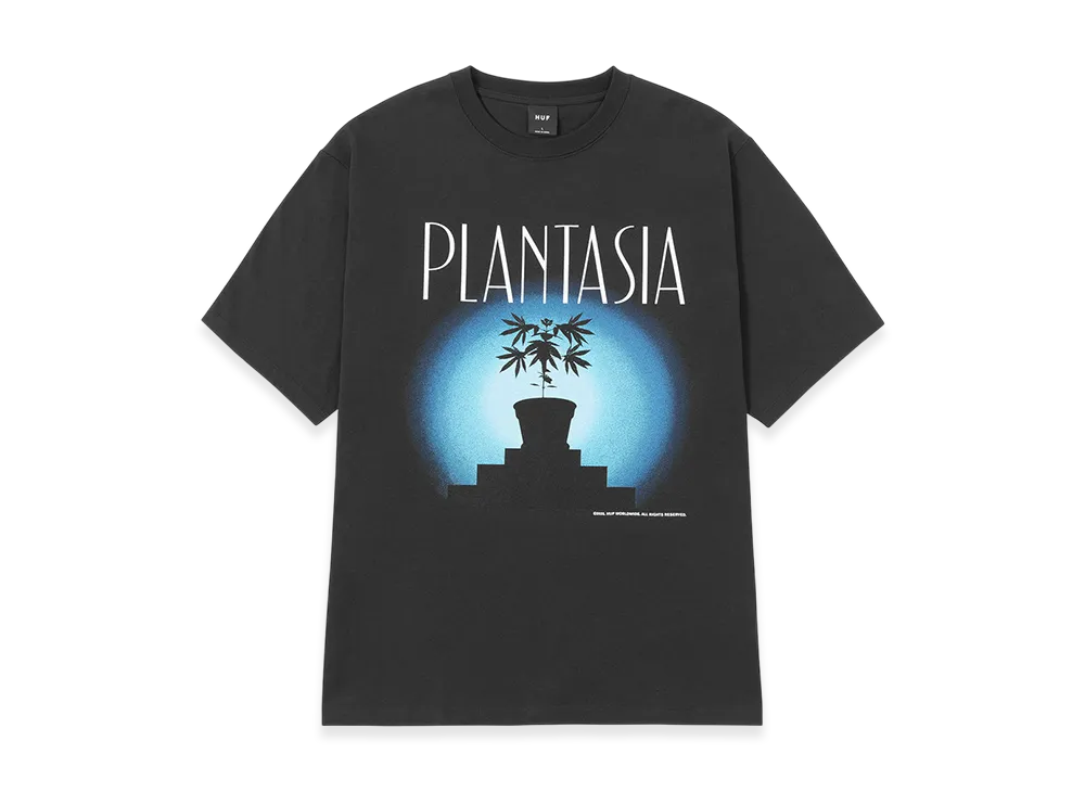 HUF Plantasia Tee "Vintage Black"