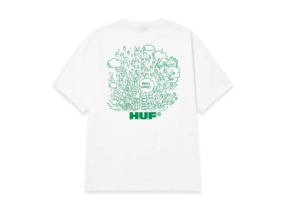 HUF What A Jungle Tee "White"