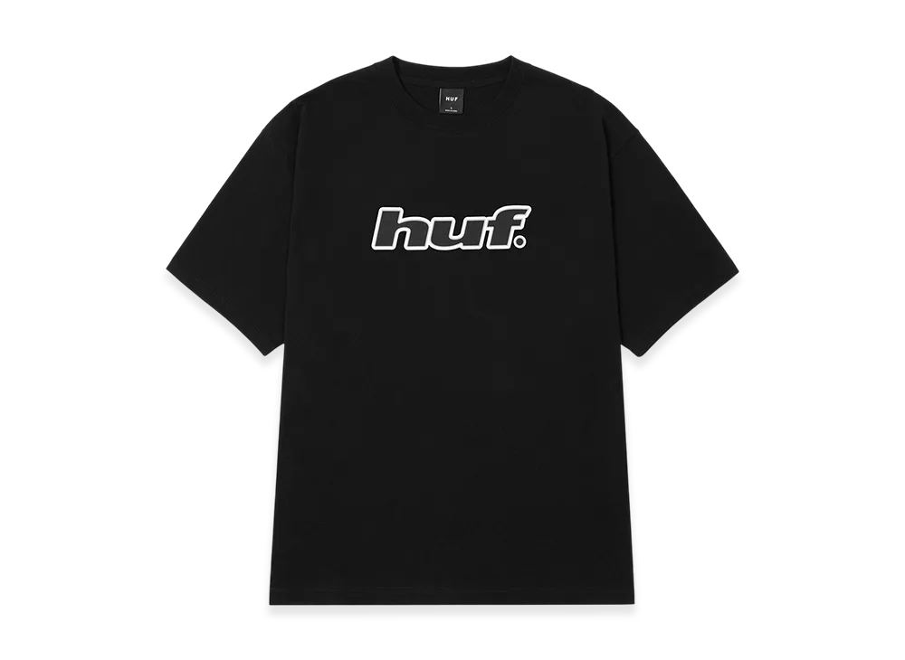 HUF H Dot Tee "Black"