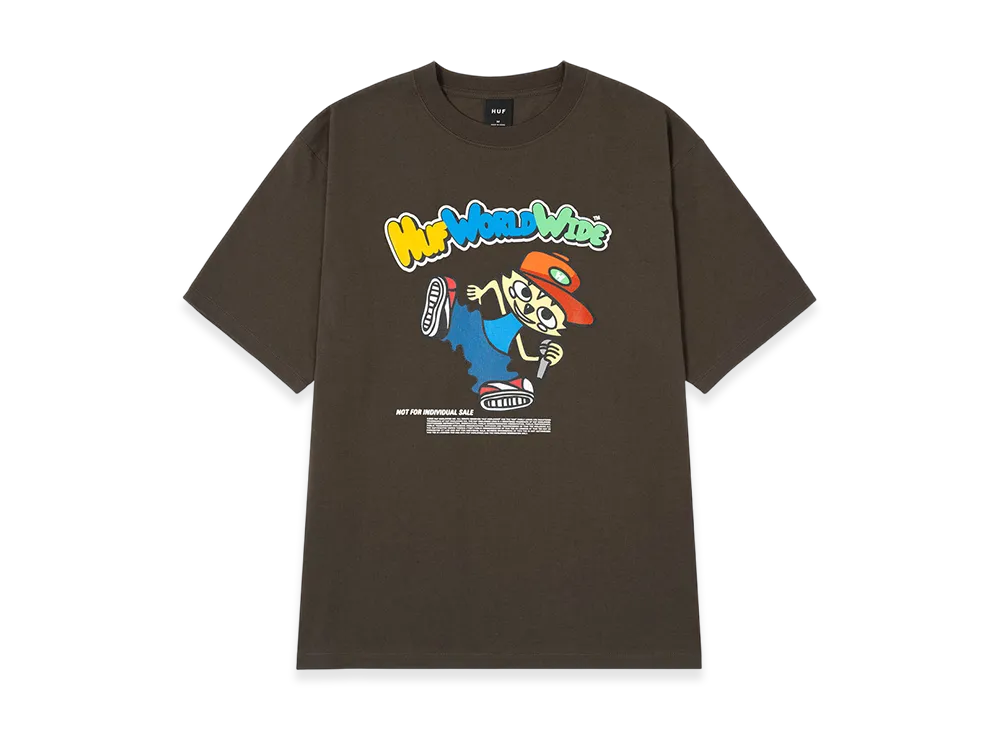HUF Chop Kick Block Tee "Bison"
