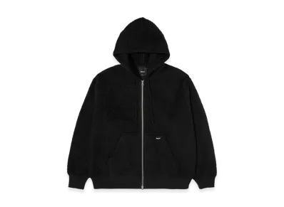 HUF Corso Heavyweight Full Zip Hoodie "Black"