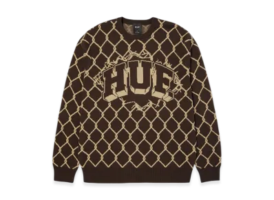 HUF Breakthrough Crewneck Sweater "Bison"