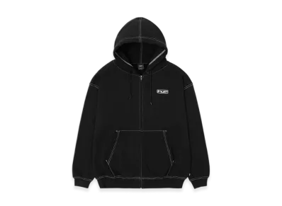HUF Stretch Full Zip Hoodie "Black"