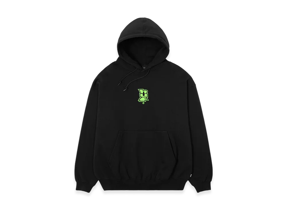 HUF Megablast Emb Hoodie "Black"
