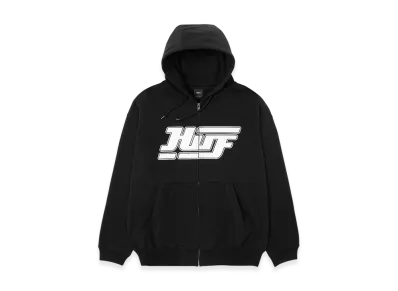 HUF Exhaust Full Zip Hoodie "Black"