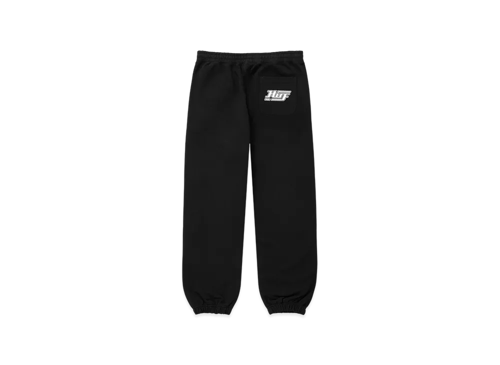 HUF Exhaust Fleece Pant "Black"