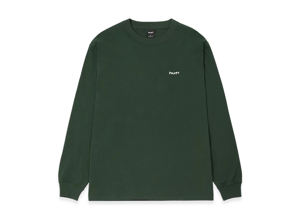HUF Eightynine LS Tee "Dark Green"
