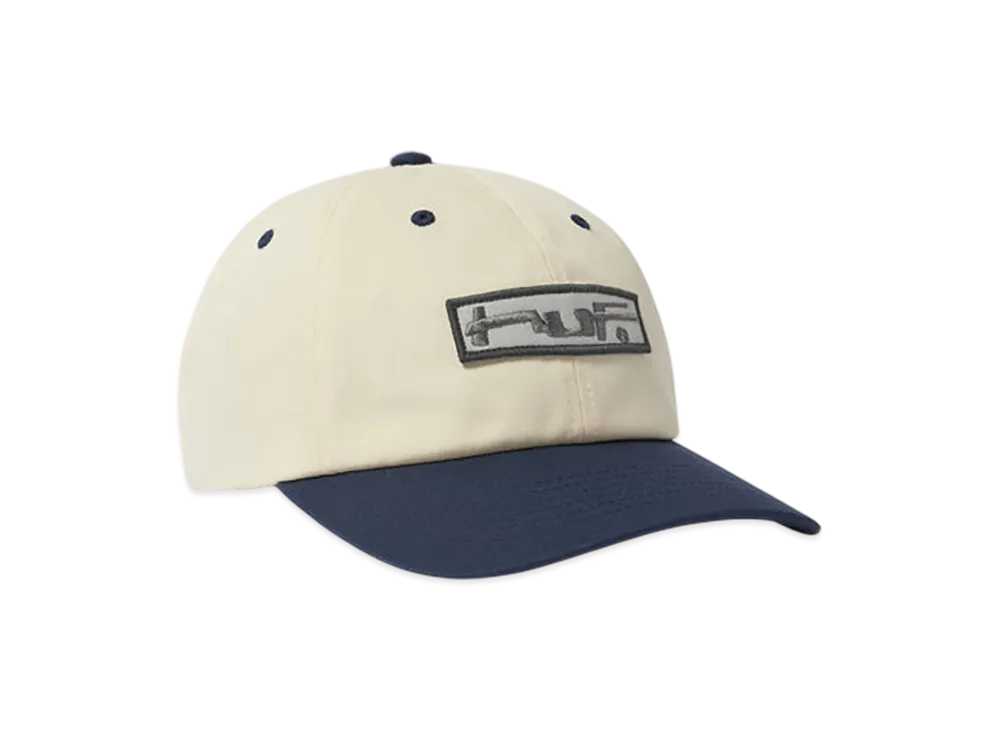 HUF Stretch Logo 6 Panel Cv Hat "Bleach"