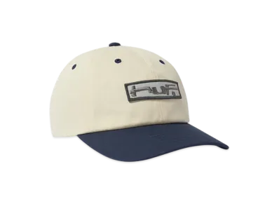 HUF Stretch Logo 6 Panel Cv Hat "Bleach"