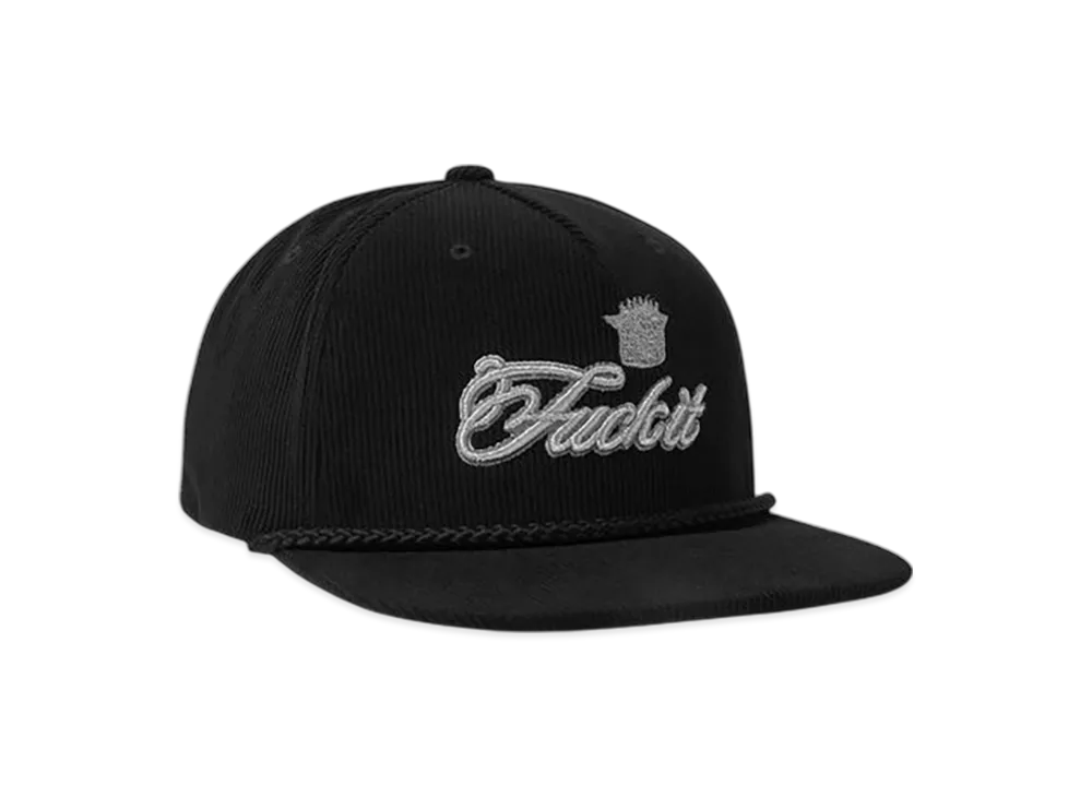 HUF Fuck It Lux Snapback "Black"
