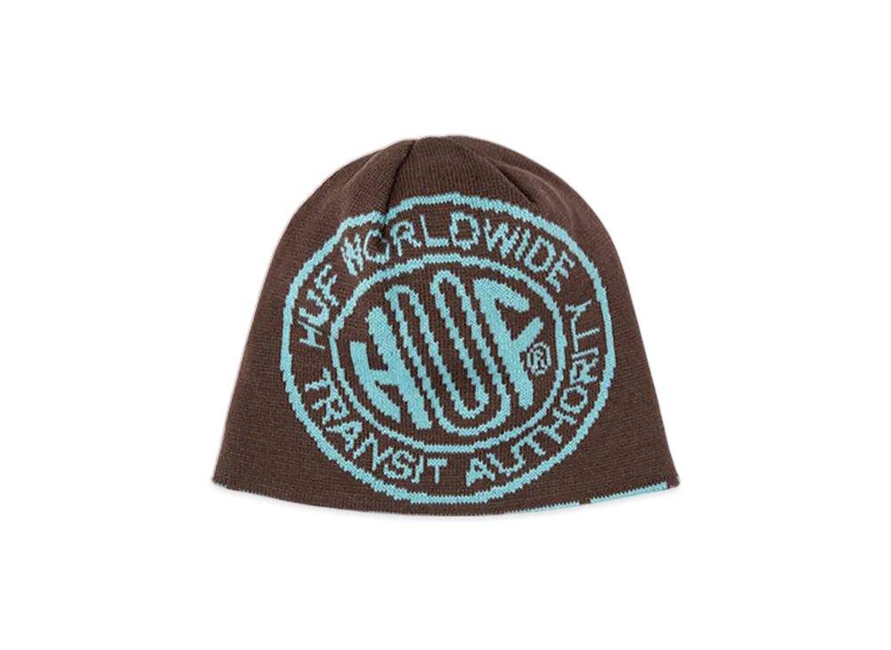 HUF Token Reversible Skull Beanie "Bison"
