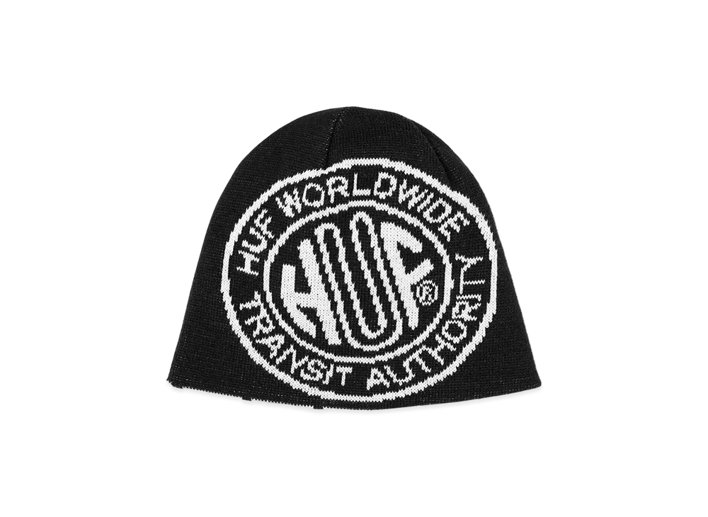 HUF Token Reversible Skull Beanie "Black"