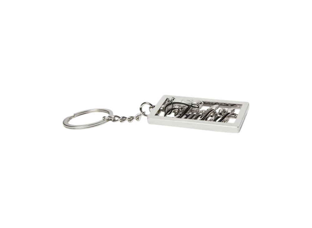 HUF Emblem Keychain "Silver"