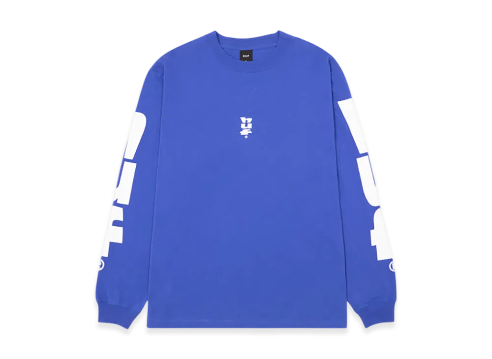 HUF Megablast LS Tee "Court Blue"