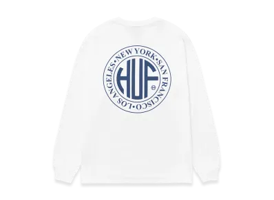 HUF Regional LS Tee "White"
