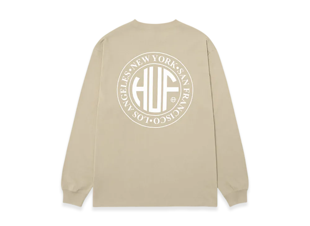 HUF Regional LS Tee "Clay"