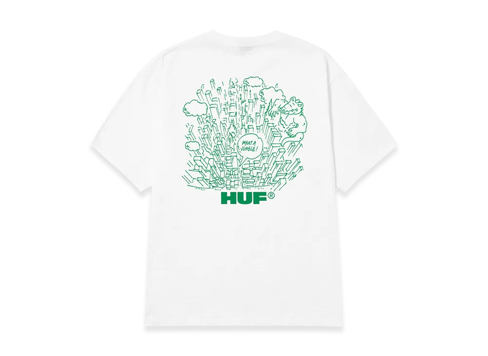HUF What A Jungle Tee "White"
