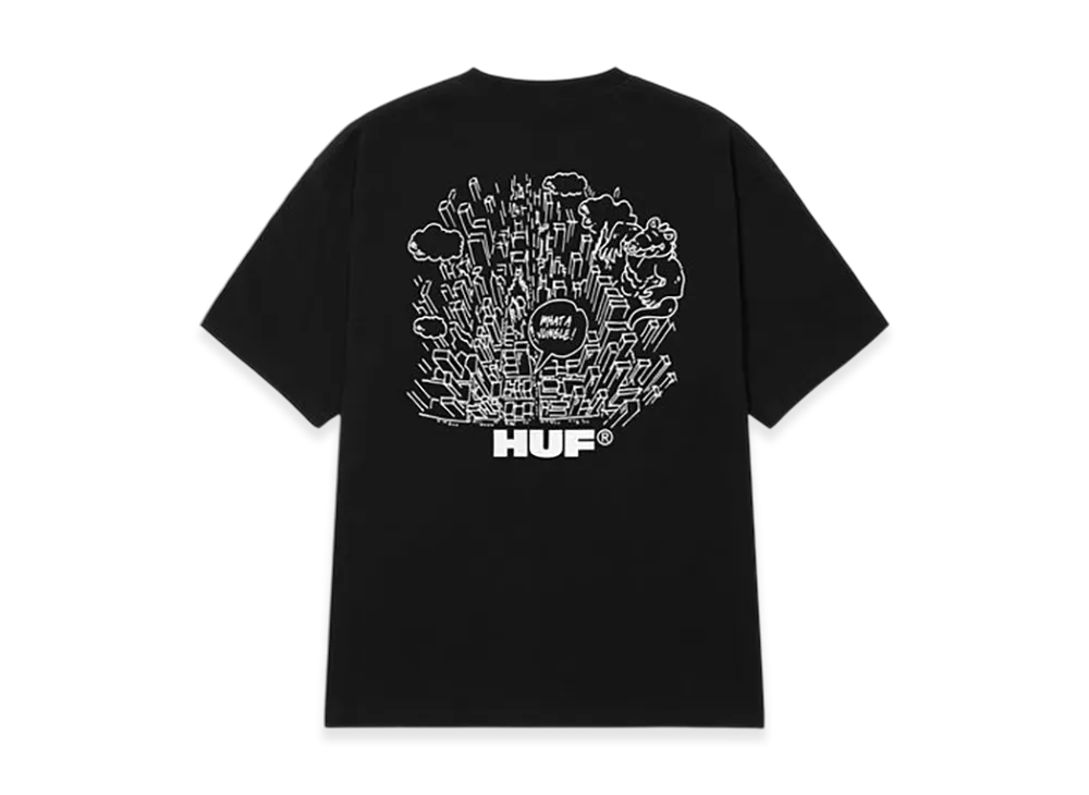 HUF What A Jungle Tee "Black"