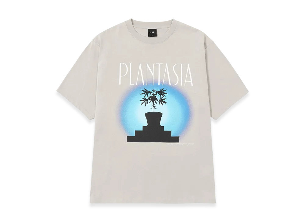 HUF Plantasia Tee "Silver Grey"