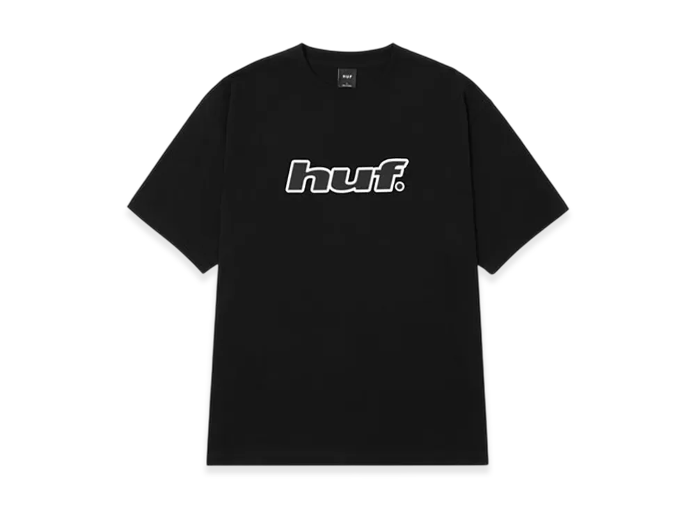 HUF H Dot Tee "Black"