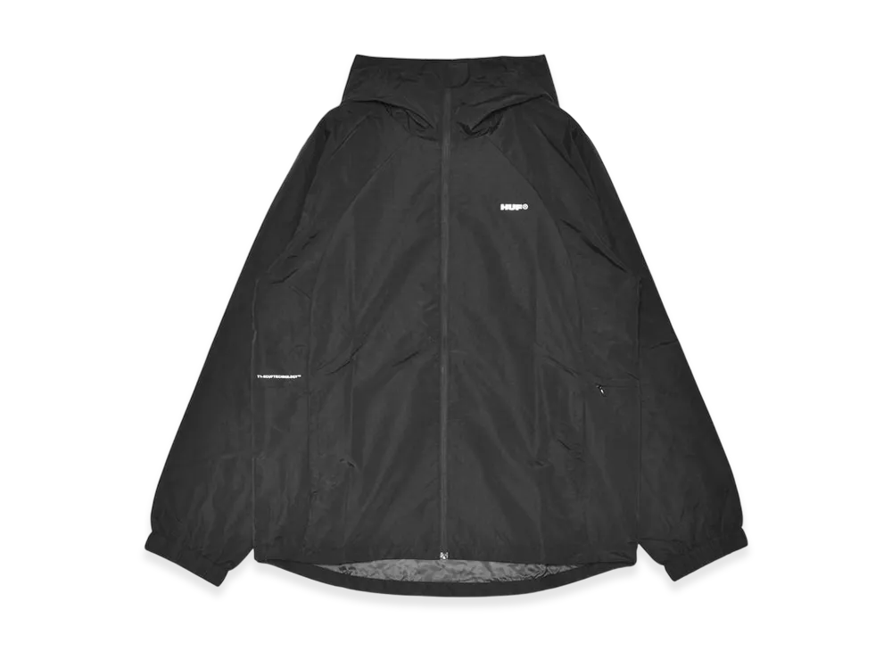 HUF All Caps Shell Jacket "Black"