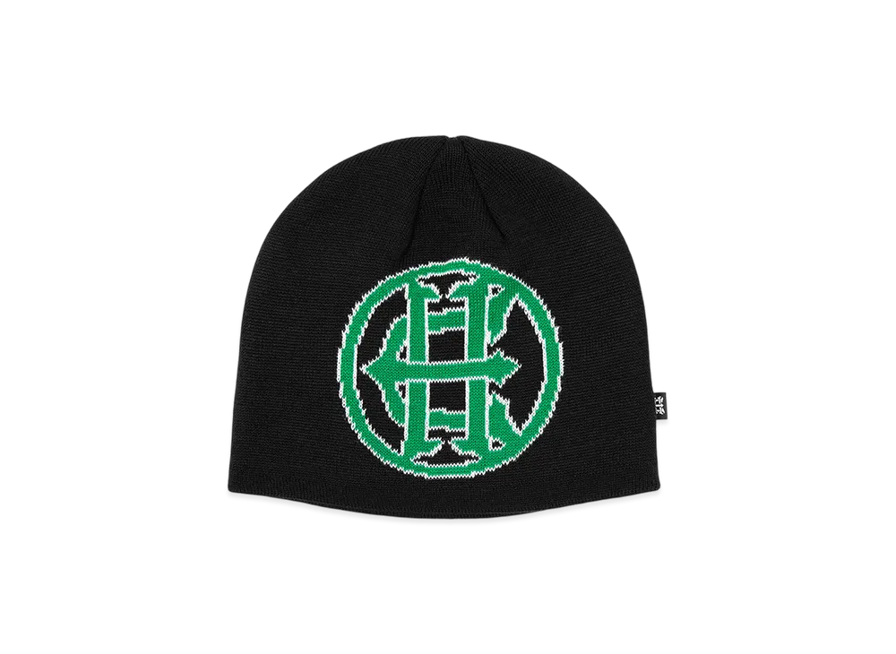 HUF x Evisen Cross Logo Beanie "Black"