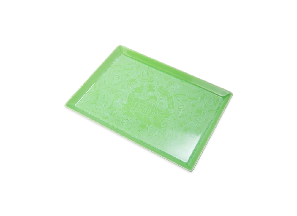 HUF x Evisen Hufuji Paisley Plate "Green"