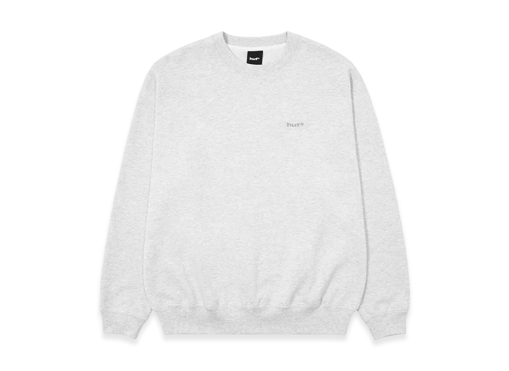 HUF Eightynine Fleece Crew "Ash Grey"
