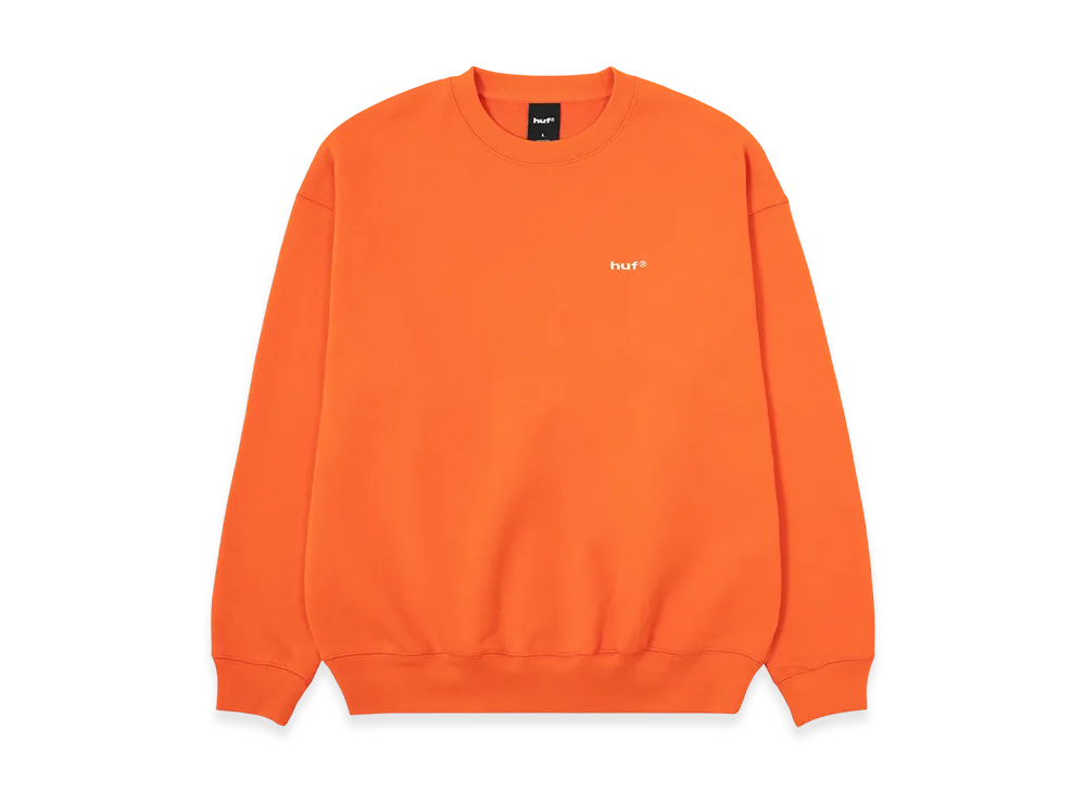 HUF Eightynine Fleece Crew "Orange"
