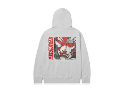 HUF x METAL GEAR SOLID 1 Hoodie "Heather Grey"
