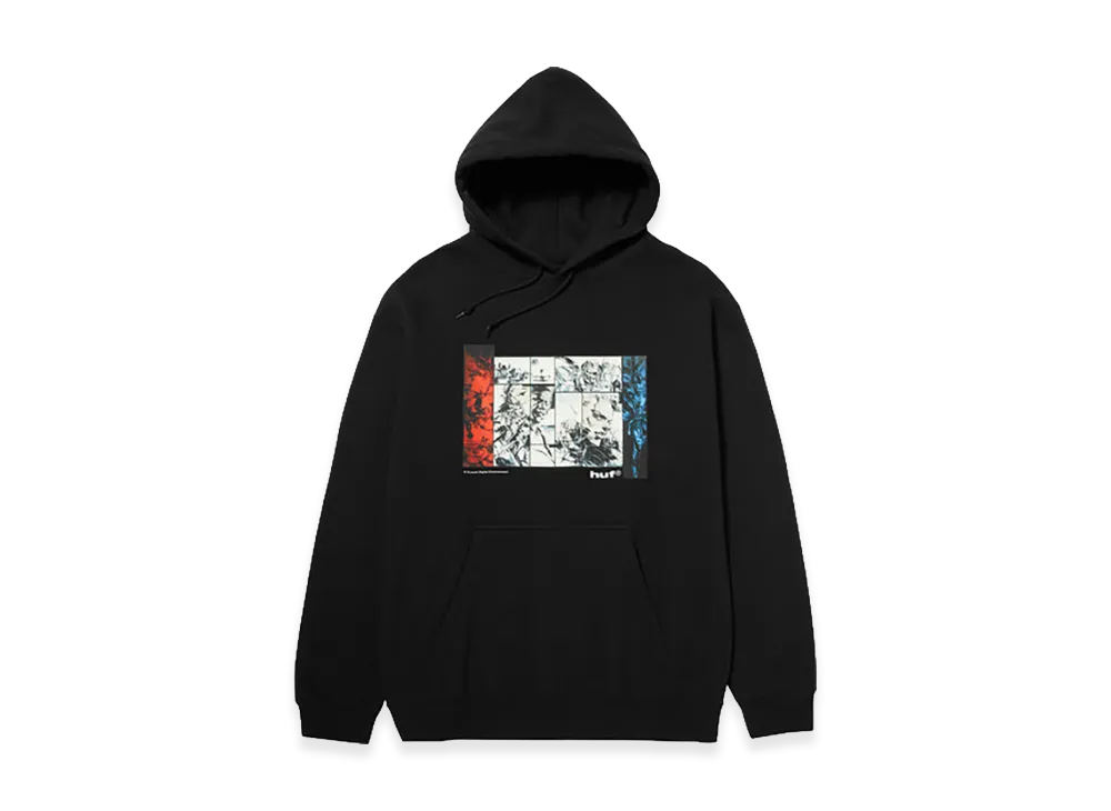 HUF x METAL GEAR SOLID Liberty Hoodie "Black"