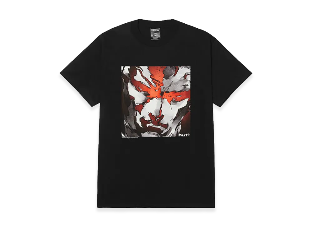 HUF x METAL GEAR SOLID 1 Tee "Black"