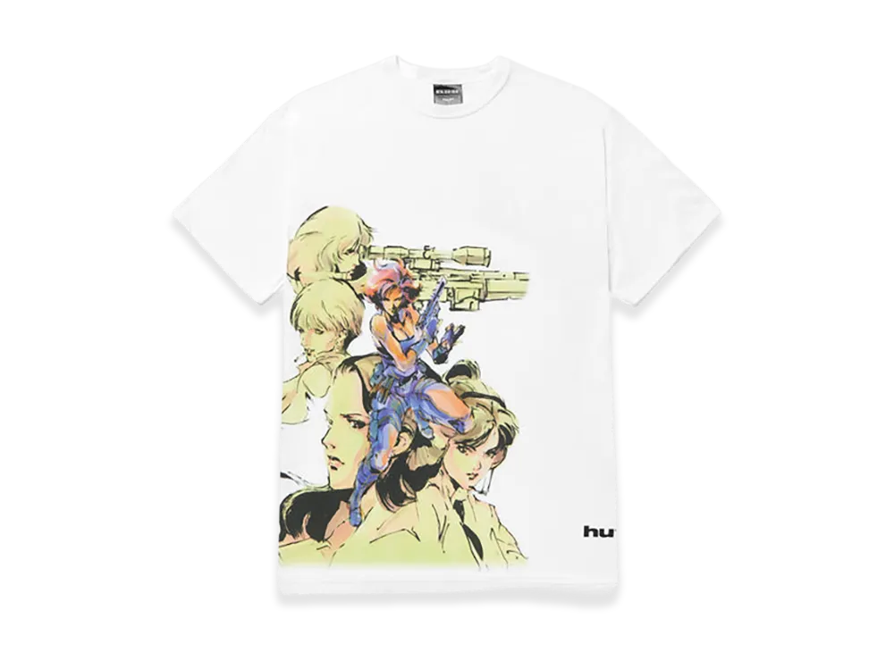 HUF x METAL GEAR SOLID Battlefield Tee "White"