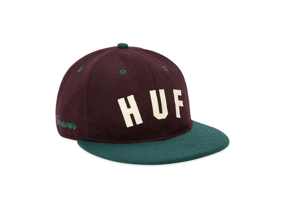 HUF x NEW ERA Shortstop Hat "Brown/Green"