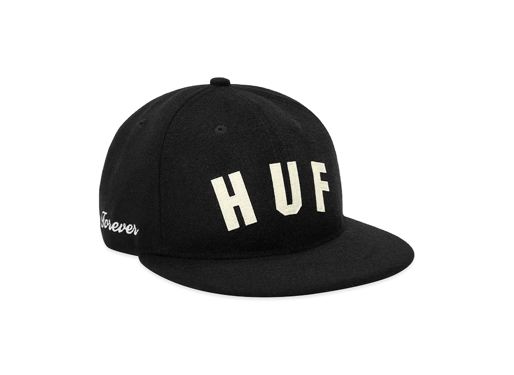 HUF x NEW ERA Shortstop Hat "Black"