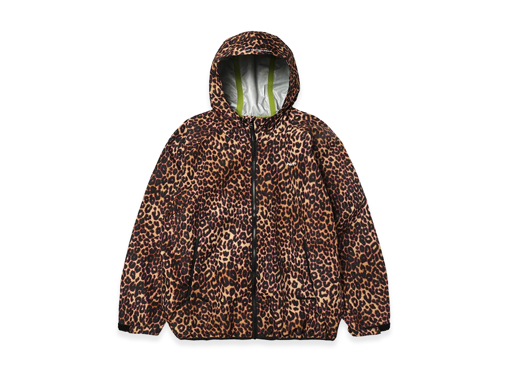 HUF Rainier Printed Shell Jacket "Brown"