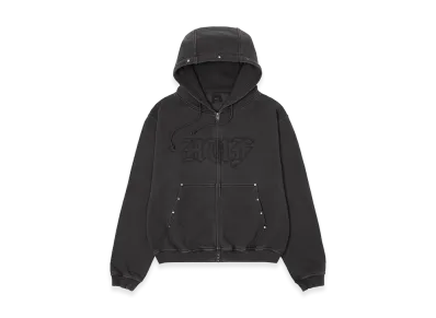 HUF Studded Full Zip Hoodie "Black"