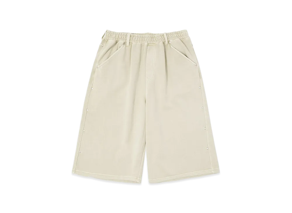 HUF Studded 3/4 Fleece Pant "Beige"